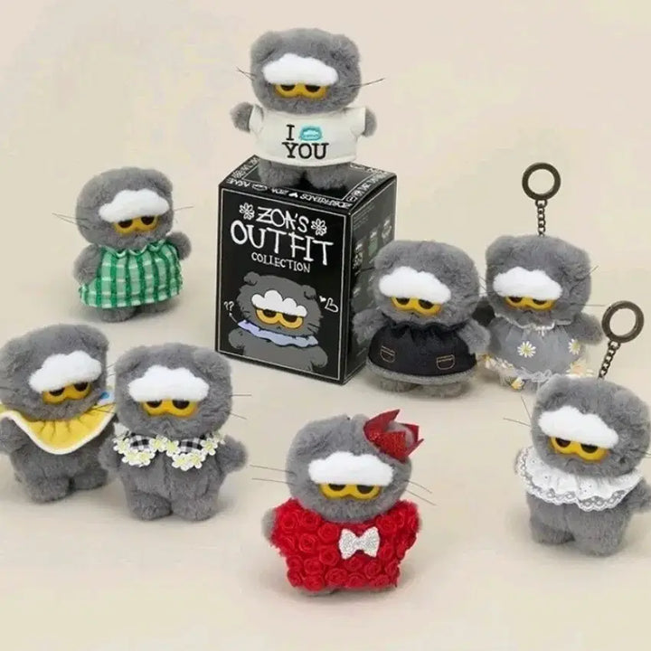 [BUNJANG] Joann Friends Joa Random Plush Keychain Sealed / 조앤프렌즈 조아 랜덤 플러시키링 미개봉