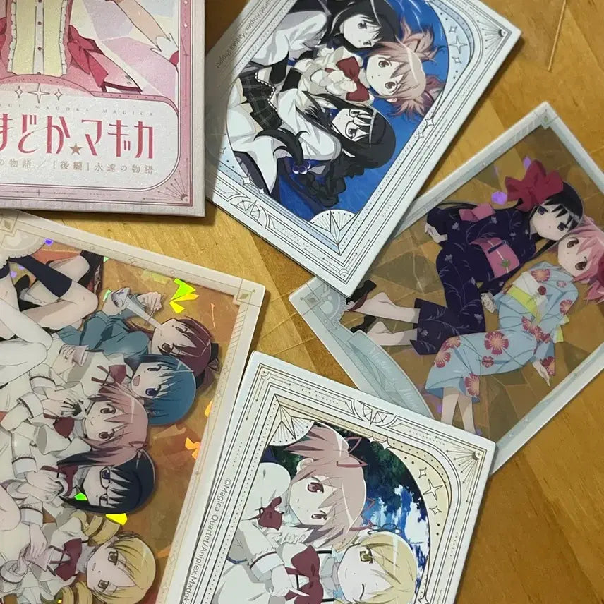 [BUNJANG] Puella Magi Madoka Magica Card Bundle Set - Homura Akemi, Mamiko Tomoe / 일괄 교환 or 판매) 마법소녀 마도카 마기카 카드 미소녀 호무라 마미