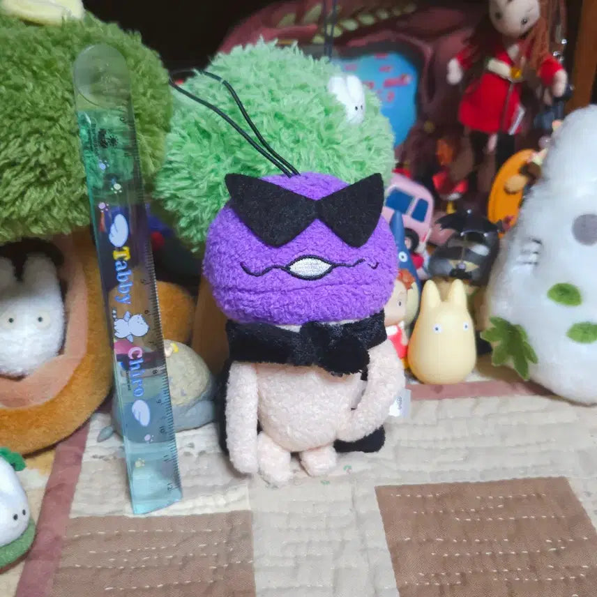 [BUNJANG] Authentic Japanese Retro Nameless Neko Doll Strap / [일본정품] 고전 양아치 망토 나메코 인형 스트랩