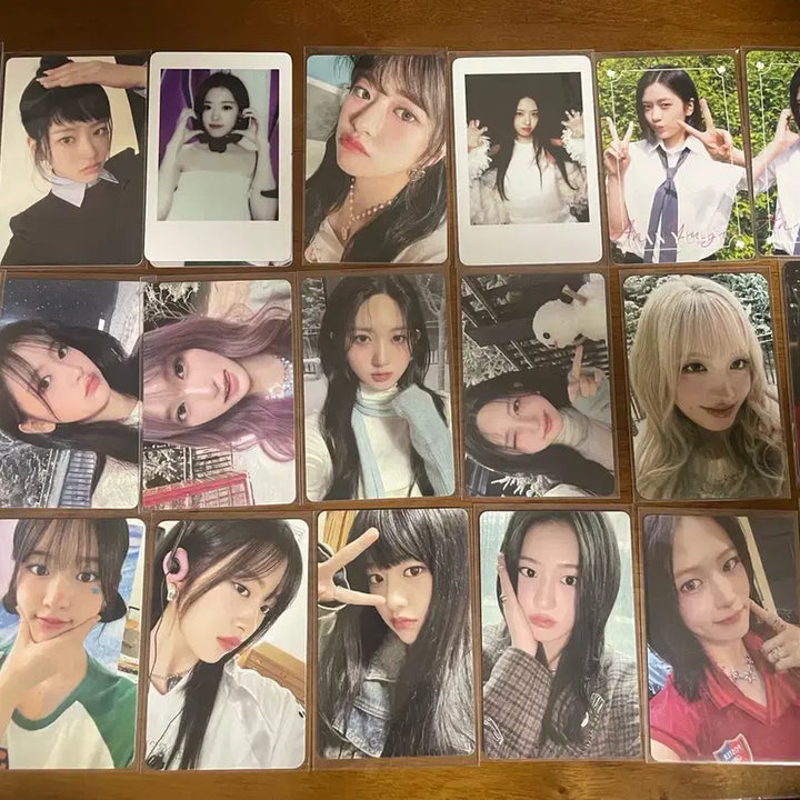 [BUNJANG] IVE Bundle Set (Wallet Included) Photocards / 아이브 포카 일괄 급처(지갑 포함)