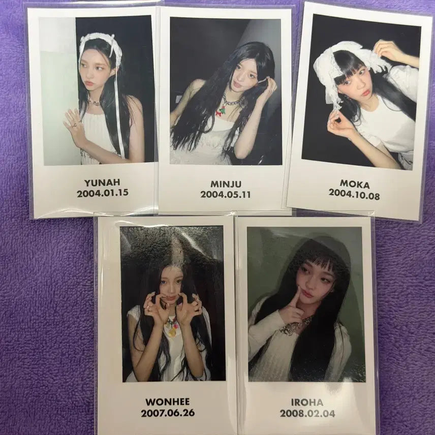 [BUNJANG] ILLIT Debut Showcase Event Photocard Set / 아일릿 데뷔 쇼케이스 입장 역조공 폴라 공방포카 세트 illit