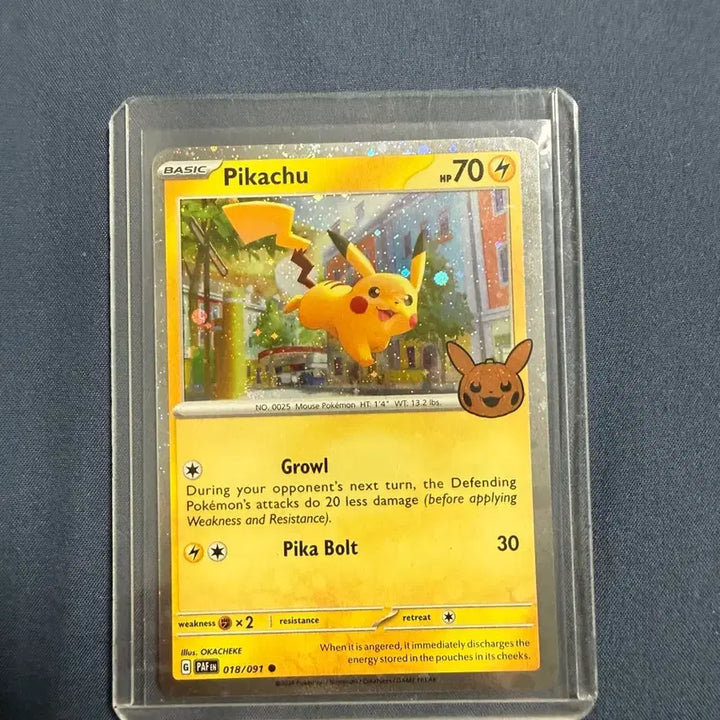 [BUNJANG] Pokemon Pikachu Halloween Promo English Version / 포켓몬 카드 피카츄 할로윈 프로모 영문판 s급