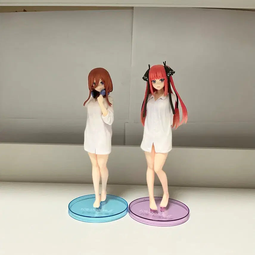 [BUNJANG] The Quintessential Quintuplets Nino &amp; Miku Figure Bundle (Box Included) / 5등분의 신부 나카노 니노,미쿠 피규어 2개일괄(박스O)