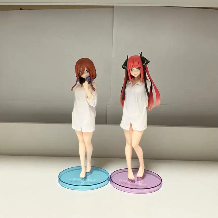 [BUNJANG] The Quintessential Quintuplets Nino &amp; Miku Figure Bundle (Box Included) / 5등분의 신부 나카노 니노,미쿠 피규어 2개일괄(박스O)