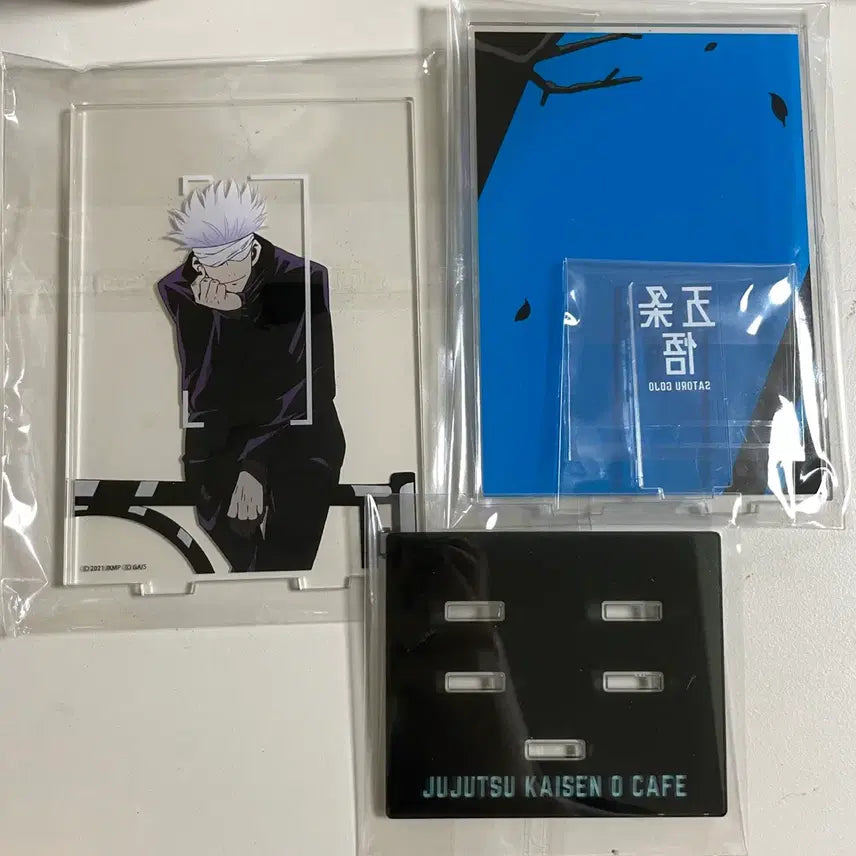 [BUNJANG] Jujutsu Kaisen Satoru Gojo Acrylic Stand Bundle Set / 주술회전 고죠 사토루 아크릴 일괄 무라사키 빅아크릴