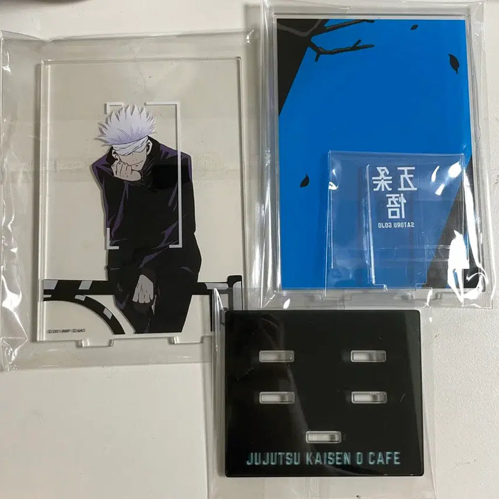 [BUNJANG] Jujutsu Kaisen Satoru Gojo Acrylic Stand Bundle Set / 주술회전 고죠 사토루 아크릴 일괄 무라사키 빅아크릴