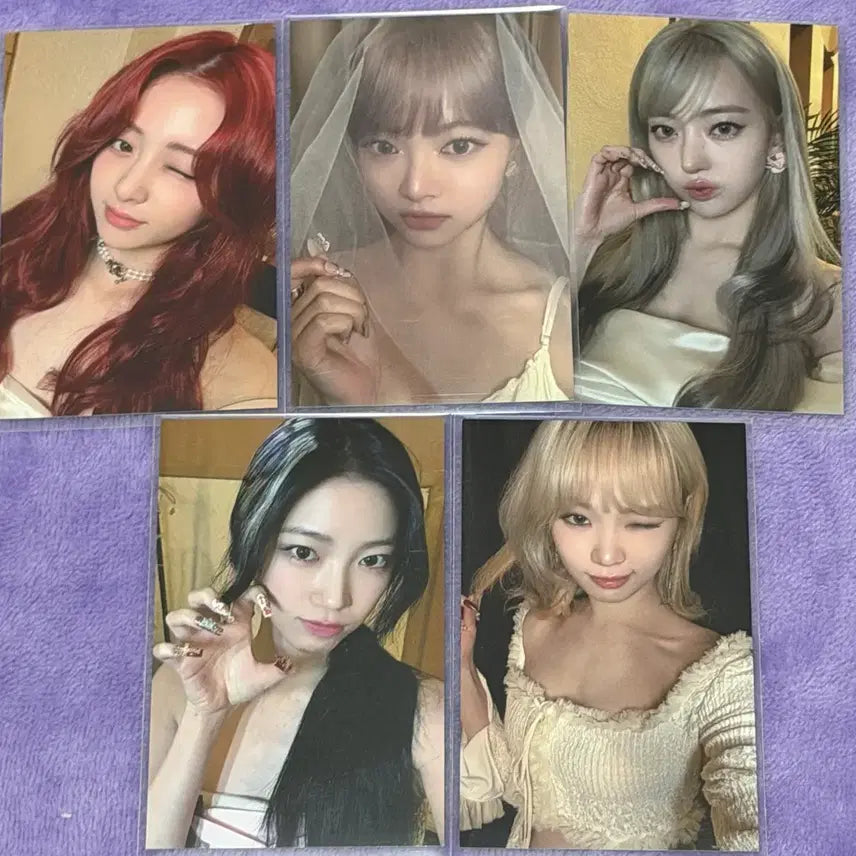 [BUNJANG] LE SSERAFIM EASY Lucky Draw Bundle Set Photocard / 르세라핌 이지easy 공방 포카 럭키 세트 일괄 양도