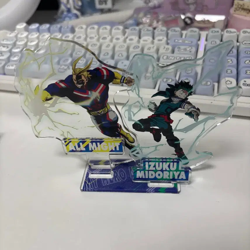 [BUNJANG] My Hero Academia All Might &amp; Izuku Midoriya Acrylic Stand / 나의 히어로 아카데미아 올마이트 미도리야 이즈쿠 아크릴 스탠드
