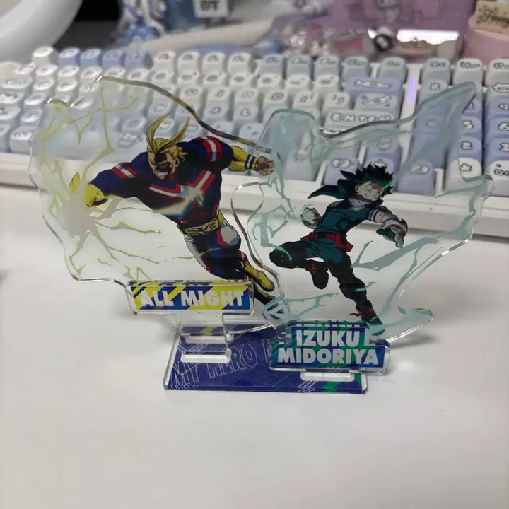 [BUNJANG] My Hero Academia All Might &amp; Izuku Midoriya Acrylic Stand / 나의 히어로 아카데미아 올마이트 미도리야 이즈쿠 아크릴 스탠드