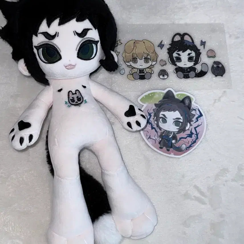 [BUNJANG] Demon Slayer Kaigaku Plush Doll / <급전> 귀멸의 칼날 귀칼 카이가쿠 솜깅