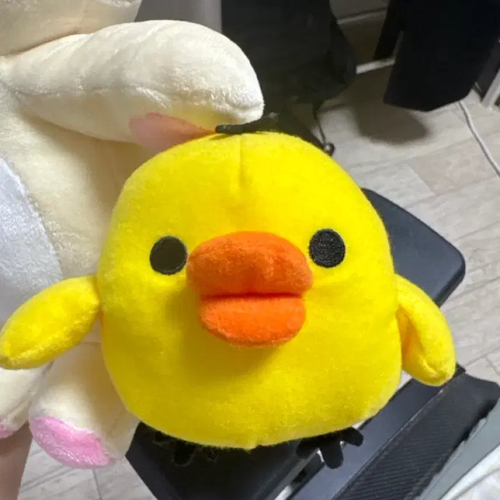 [BUNJANG] San-X Korilakkuma Kiiroitori Large Plush / 코리락쿠마 키이로이토리 인형 대왕 인형 고전