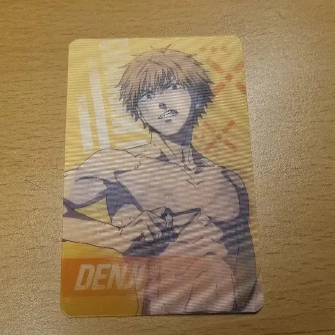 [BUNJANG] Chainsaw Man Denji Lenticular Card / 체인소맨 덴지 렌티큘러 카드 굿즈