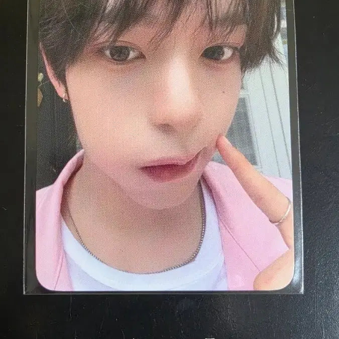 [BUNJANG] A9OU Withmuu Exclusive Photocard (Ball Pinch) / 아홉 즈언 위드뮤 특전 볼콕