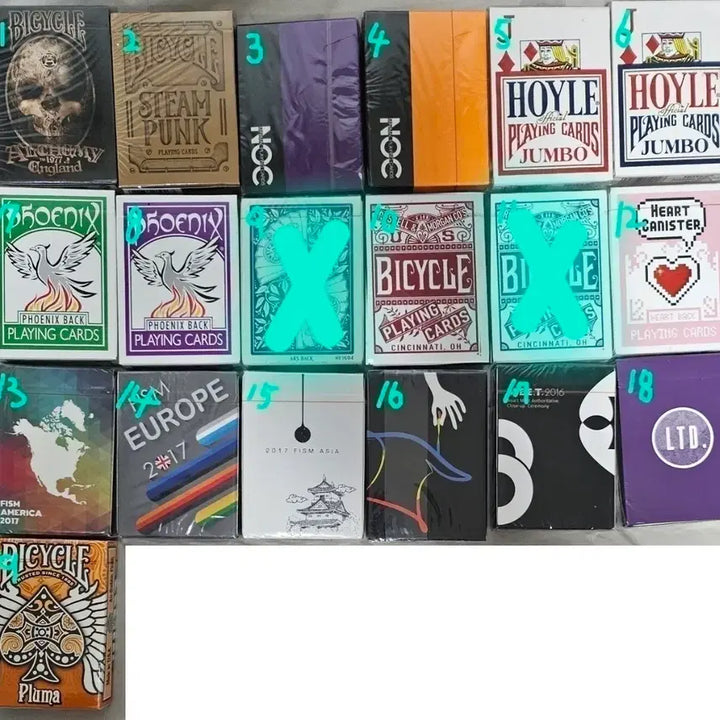[BUNJANG] Bicycle Playing Cards Collection - Sealed &amp; Unsealed / 미개봉 바이시클 마술카드 플레잉카드 판매합니다