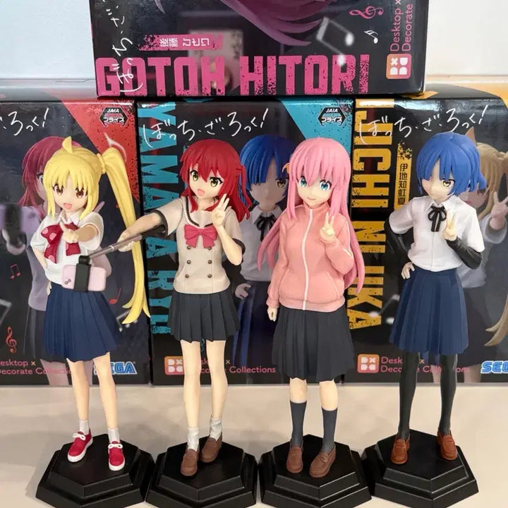 [BUNJANG] Bocchi the Rock! Sega Figures - Kita, Gotoh Hitori, Nijika, Ryo - Set / 봇치더락 봇치더록 세가 피규어 키타 고토 히토리 니지카 료 일괄