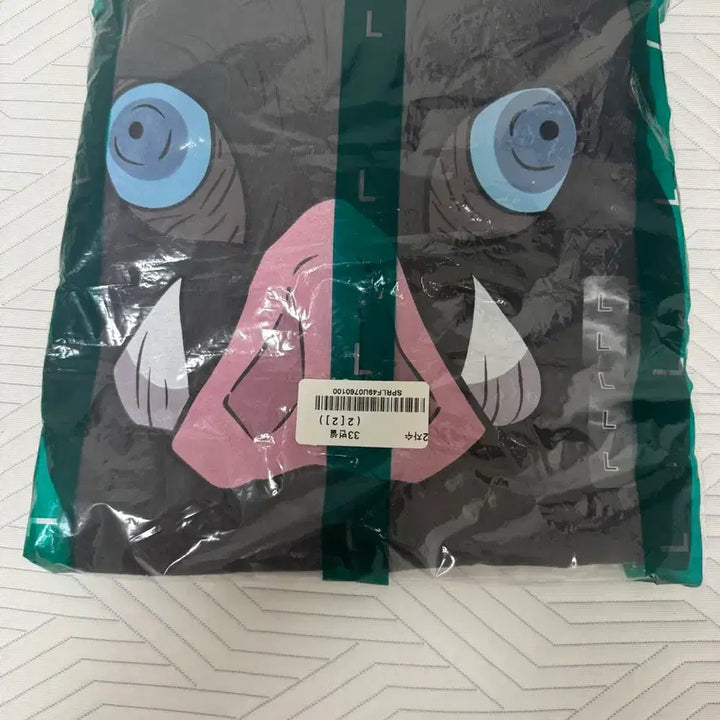 [BUNJANG] Demon Slayer Inosuke Short Sleeve T-Shirt (Size L) / 귀멸의 칼날 이노스케 반팔 티셔츠 L 택미제거