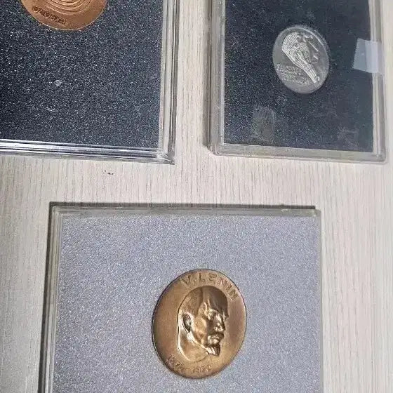 [BUNJANG] 1970/1978 USSR Lenin Birth Centenary &amp; Expo Commemorative Medals 3-Piece Set / 1970년/1978년  EXPO 70 ,레닌탄생 100주년 기념주화 3종 일괄