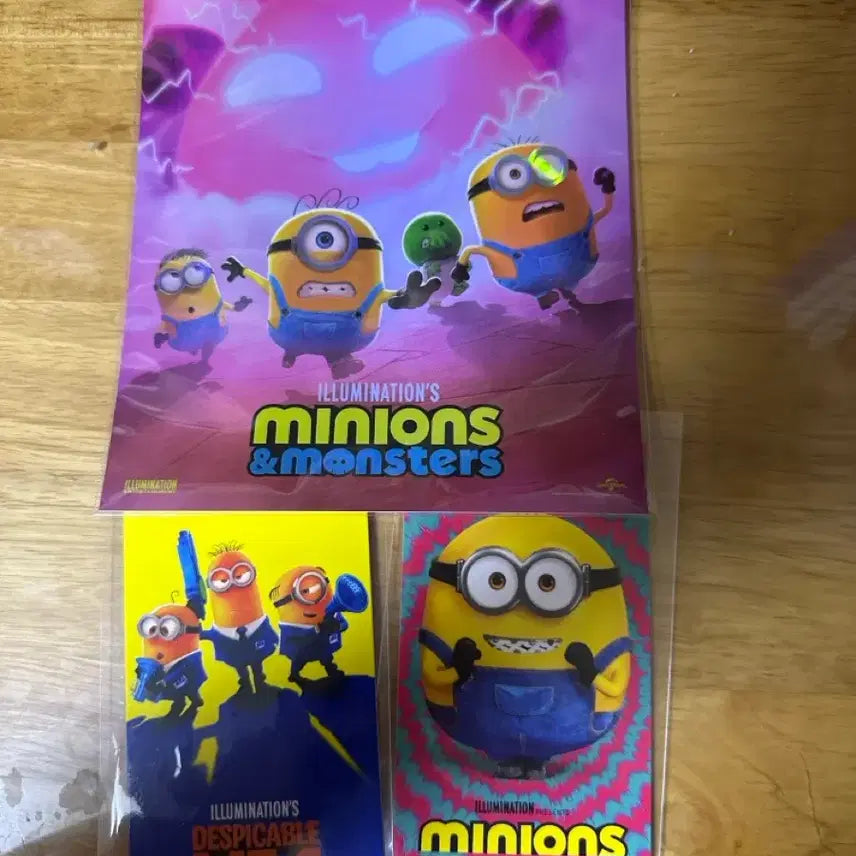 [BUNJANG] Minions &amp; Monsters Minions 2: The Rise of Gru Art Card &amp; Original Ticket Bundle / 미니언즈 &amp; 몬스터즈 미니언즈2 슈퍼배드4 아트카드 오리지널 티켓 일괄 판매합니다