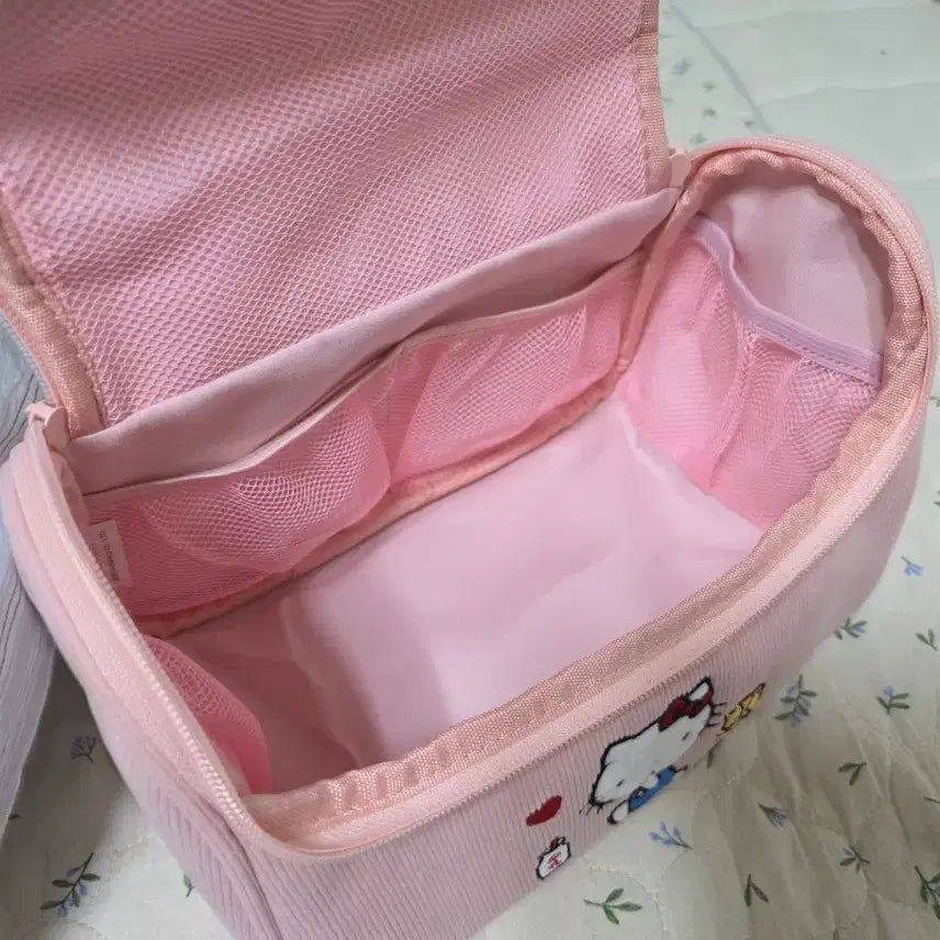 [BUNJANG] Hello Kitty Pink Pouch Bag / 키티 핑크 파우치 가방