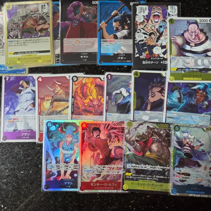 [BUNJANG] One Piece TCG Japanese Version Marshall D. Teach OP16-119 Bundle Set / (일어판)원피스 TCG 마샬 D. 티치 OP16-119결전의 시간 등 일괄