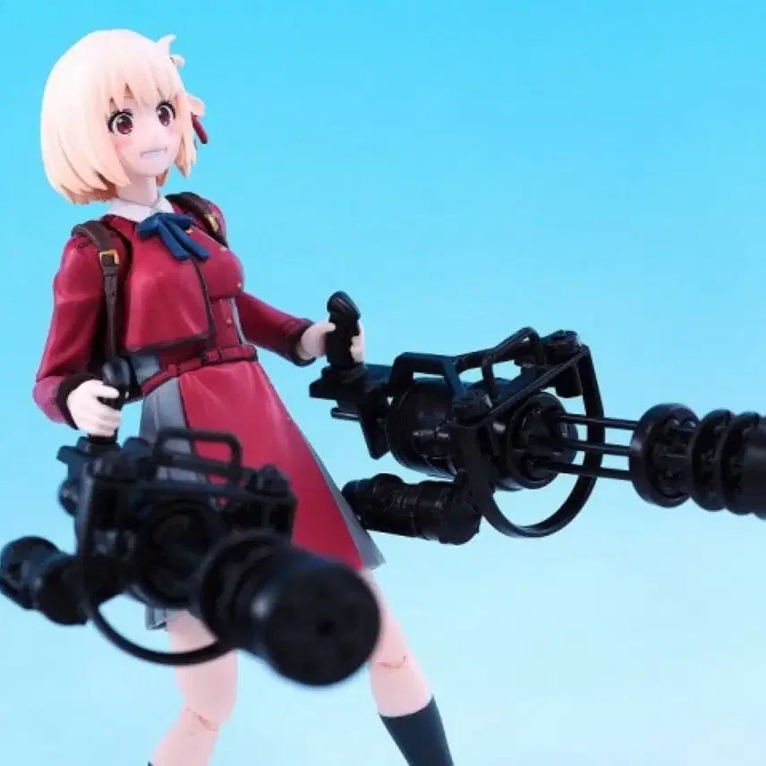 [BUNJANG] Figma Action Figure Gatling Gun Model Kit Accessory / figma 액션피규어용 개틀링건 프라모델 피그마 액세서리 무기
