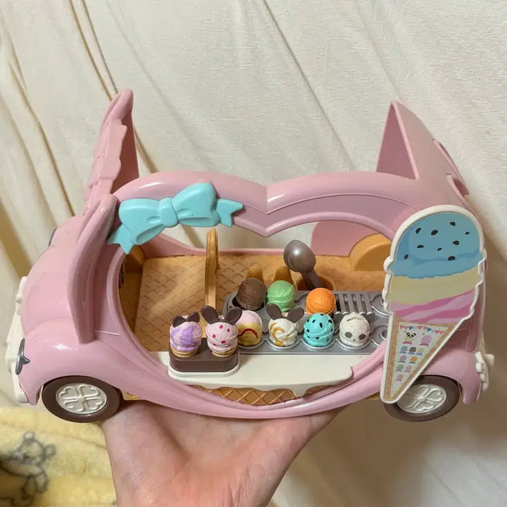 [BUNJANG] Sylvanian Families Ice Cream Van Car 5651 / 실바니안 아이스크림벤 자동차 5651
