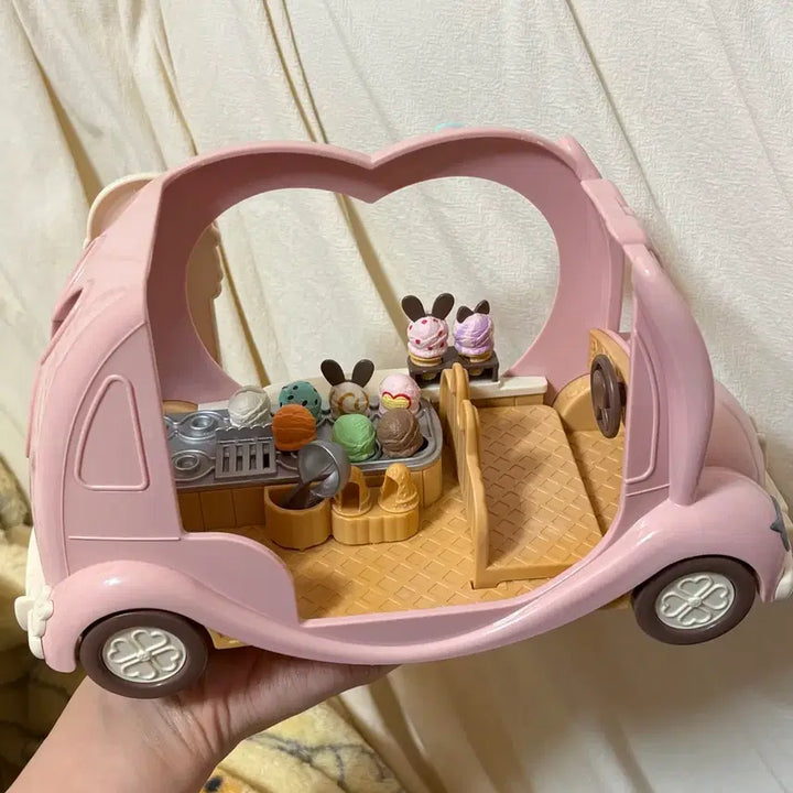 [BUNJANG] Sylvanian Families Ice Cream Van Car 5651 / 실바니안 아이스크림벤 자동차 5651