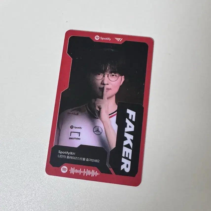 [BUNJANG] T1 Faker Spotify Photocard / 티원 홈그 페이커 포카 스포티파이 페이커 포카 양도해요 T1 faker 페이커 양도