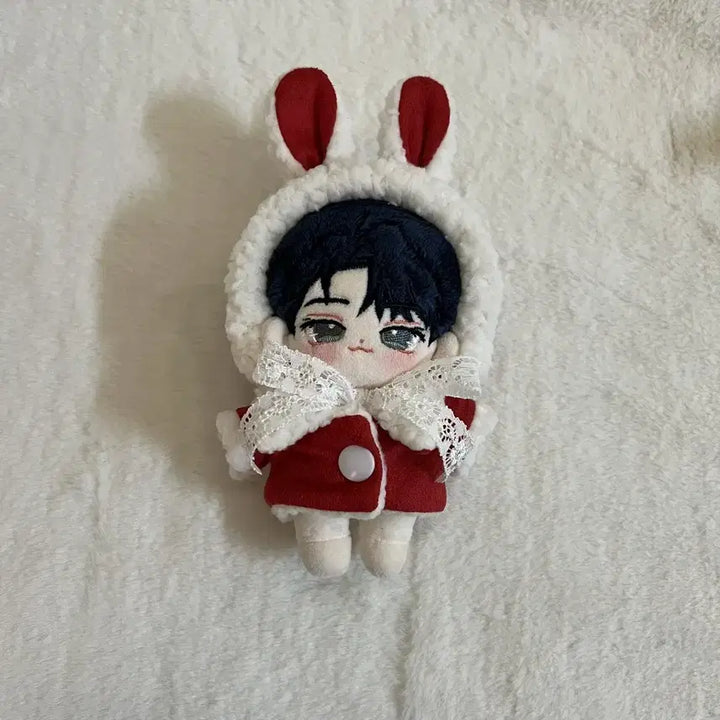 [BUNJANG] Hanma Closet Red Rabbit 10cm Doll Clothes (New) / <새상품> 솜인형 옷장 한마옷장 레드 토끼
