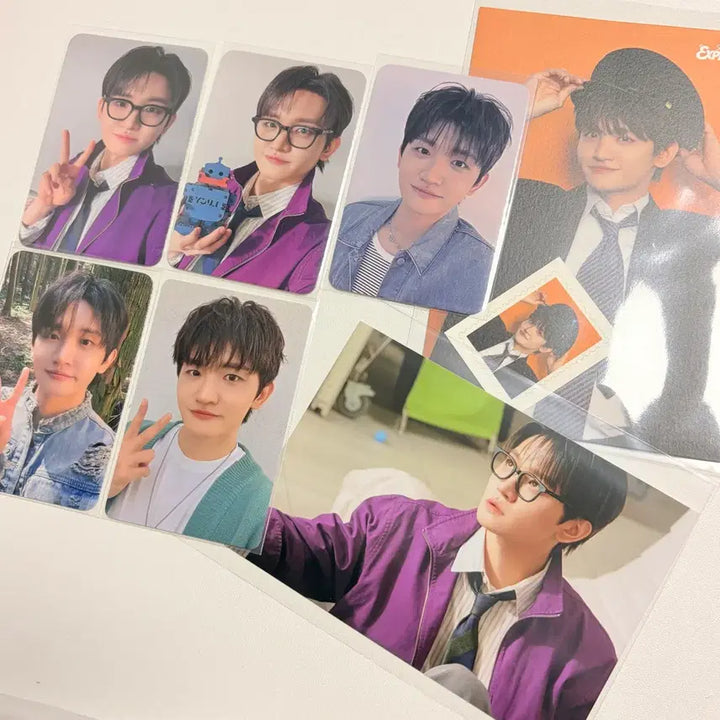 [BUNJANG] Lucy Jo Won Sang Childish POB Photocard + Cafe Print + Pop-up Postcard Bundle Set / 루시 조원상 차일디쉬 미공포 포카 + 카페 인화사진 + 팝업 엽서 일괄 양도