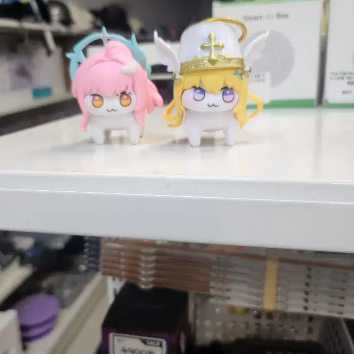 [BUNJANG] Cute Angel &amp; Devil Concept Figurines (Set of 2) / 귀여운 천사 &amp; 악마 컨셉 피규어 2종