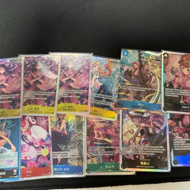 [BUNJANG] One Piece Heroines SR Set (12 Cards) / 원피스카드 히로인즈 sr 10종 + 2종