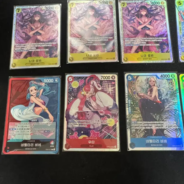 [BUNJANG] One Piece Heroines SR Set (12 Cards) / 원피스카드 히로인즈 sr 10종 + 2종