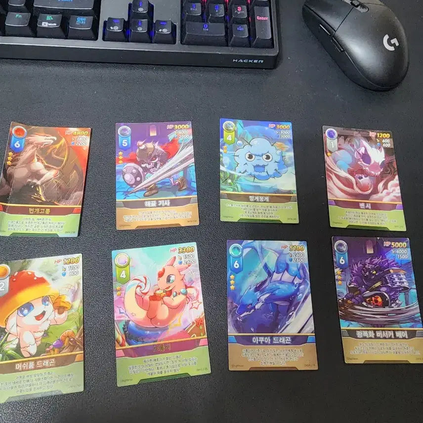 [BUNJANG] Dragon Village Card Bundle Set / 드래곤빌리지 카드 일괄