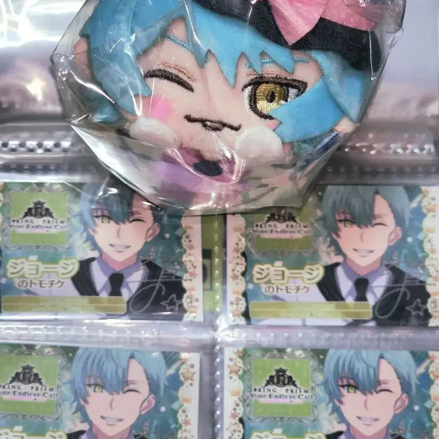 [BUNJANG] King of Prism George Solo Show Mochi &amp; 4 Another WOOZI Bundle Set / 킹프리 조지 솔로쇼 모찌 + 어나더 우티4장 일괄