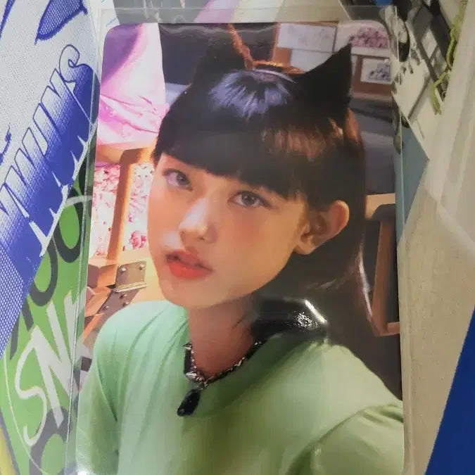 [BUNJANG] NewJeans Haerin Powerpuff Girls Photocard Holder / 뉴진스 해린 파워퍼프걸 포카 홀더
