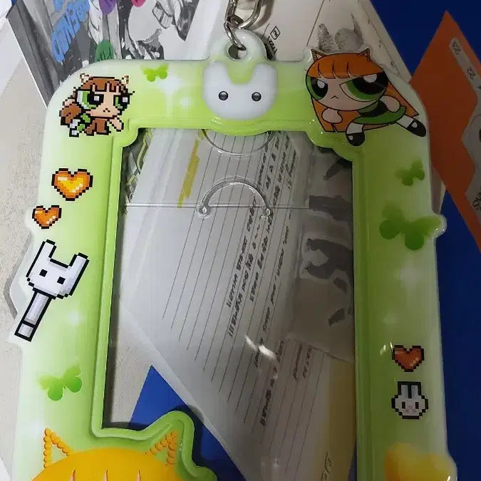 [BUNJANG] NewJeans Haerin Powerpuff Girls Photocard Holder / 뉴진스 해린 파워퍼프걸 포카 홀더