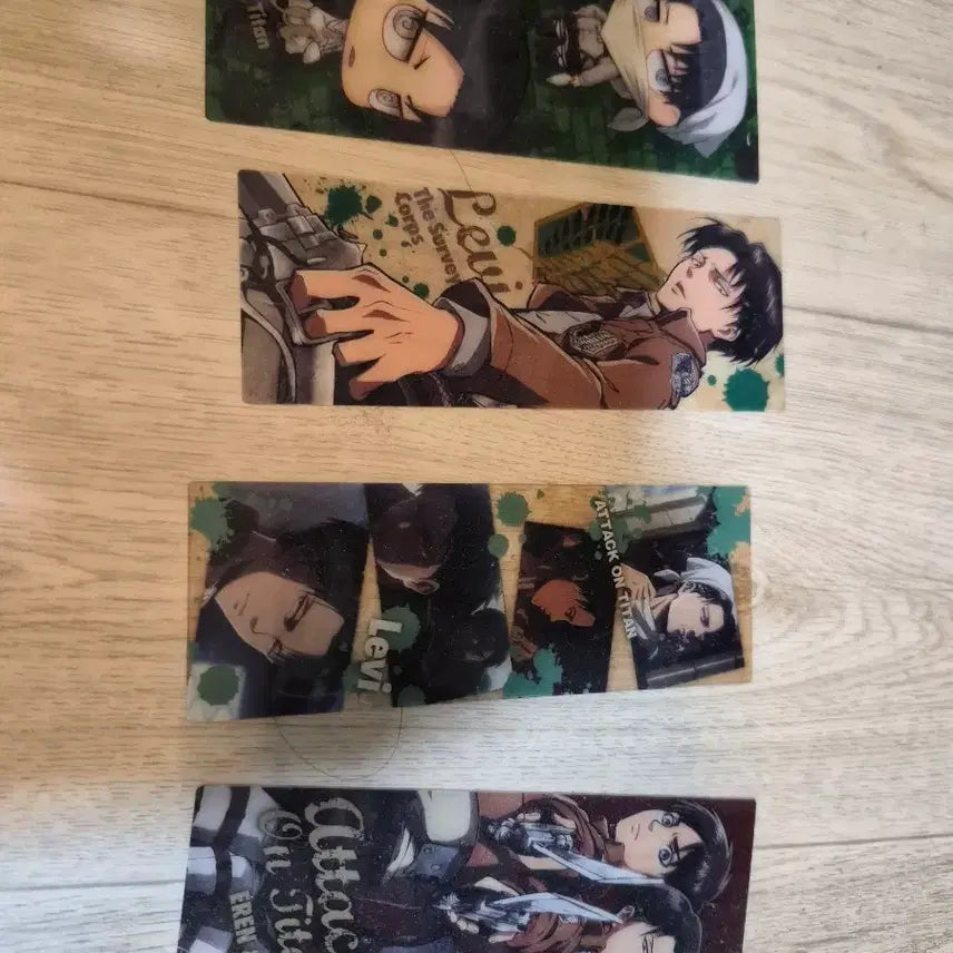 [BUNJANG] Attack on Titan Levi Bookmark / 진격의거인 리바이 책갈피
