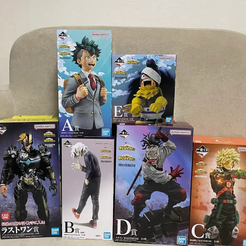 [BUNJANG] My Hero Academia Ichiban Kuji Figure Set / 나의 히어로 아카데미아 피규어 제일복권세트