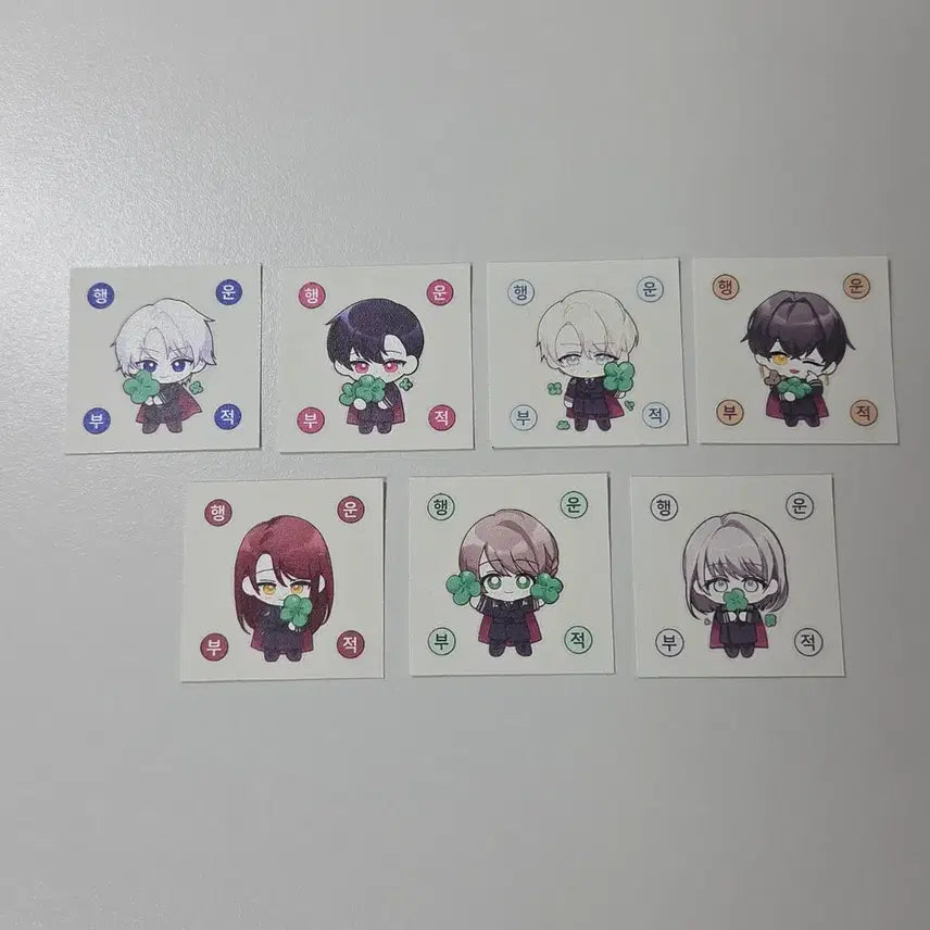 [BUNJANG] Matcha S-Set Sticker Set / 마차살 에스체트 띠부씰 스티커