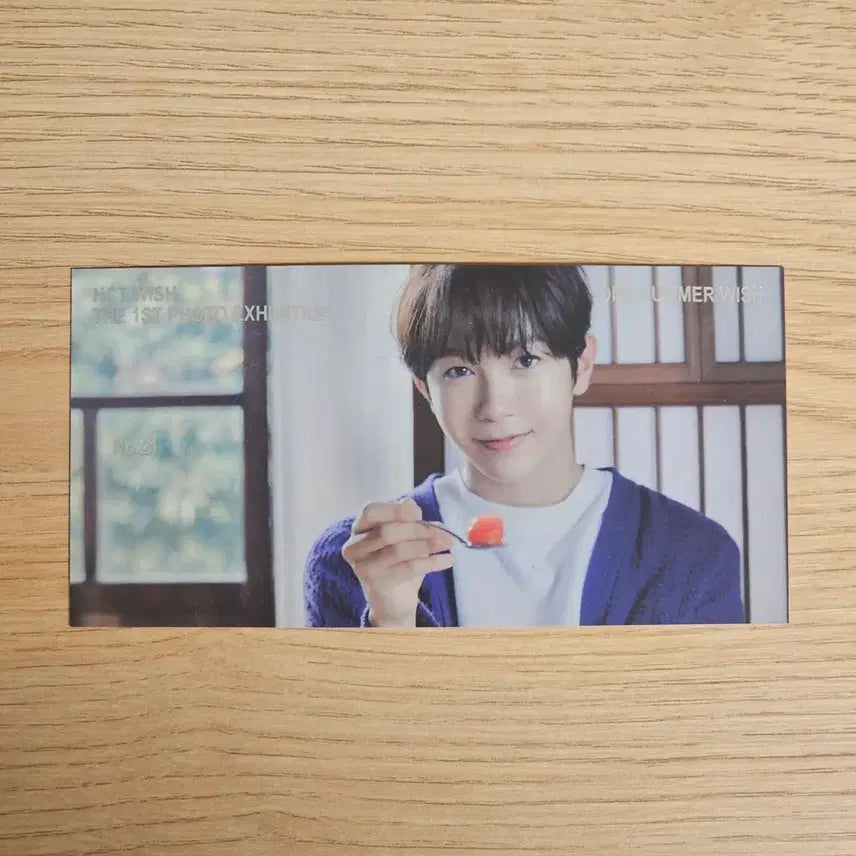 [BUNJANG] NCT WISH Our Summer Wish Exhibition Special POB Admission Ticket Ryo / 엔시티위시 전시회 아워썸머위시 특전 엠디 입장티켓 료