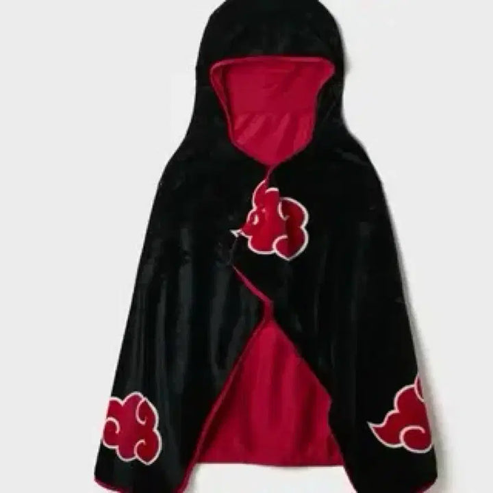 [BUNJANG] SPAO Naruto Akatsuki Hoodie Blanket (Sealed) / 미개봉) 나루토 스파오 아카츠키 후드 담요
