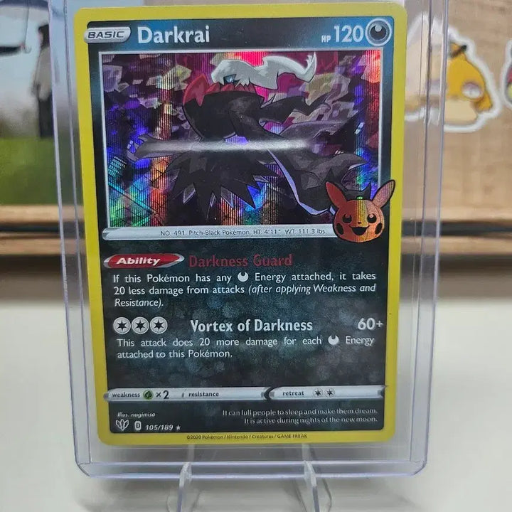 [BUNJANG] Pokemon TCG North America 2022 Halloween Darkrai Holo Card / [포켓몬카드]북미 2022 할로윈 다크라이 홀로
