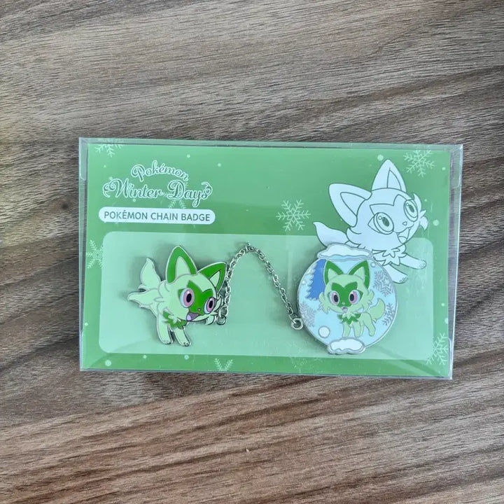 [BUNJANG] Pokemon Winter Days Chain Badge / 포켓몬스터 윈터데이즈 체인 배지