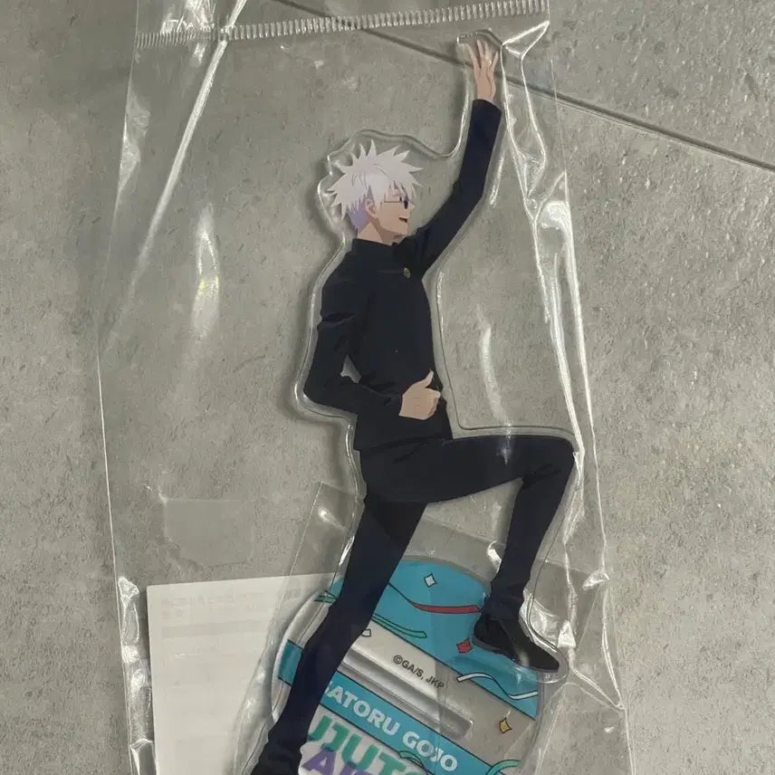 [BUNJANG] Jujutsu Kaisen Gojo Satoru Jujutsu Pass Acrylic Stand / 주술회전 고죠 사토루 쥬쥬패스 아크릴 스탠드