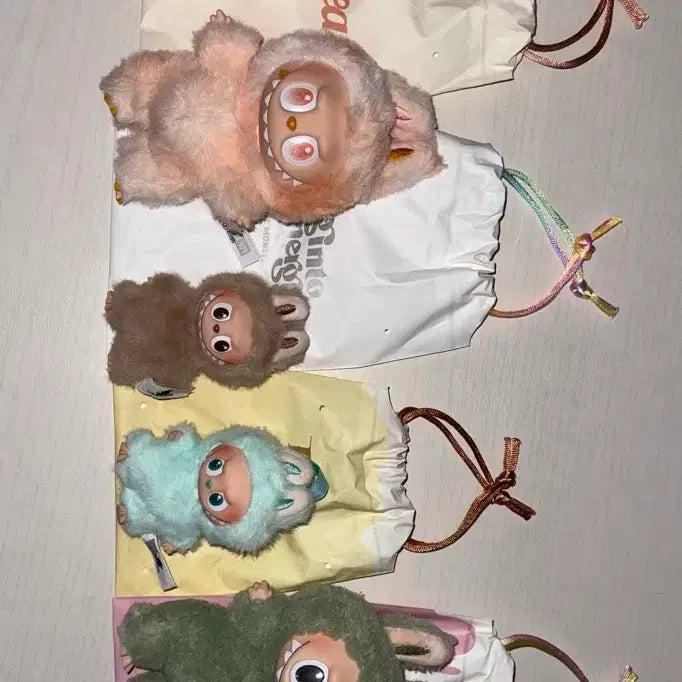 [BUNJANG] Pop Mart Labubu "The Monsters Have a Seat" Plush Keychain Set / 팝마트 라부부 인형 5종 세트