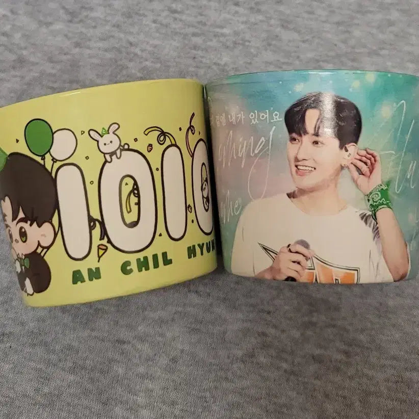 [BUNJANG] Kangta Birthday Cafe Cup Holder Set / 강타 생일카페 컵홀더