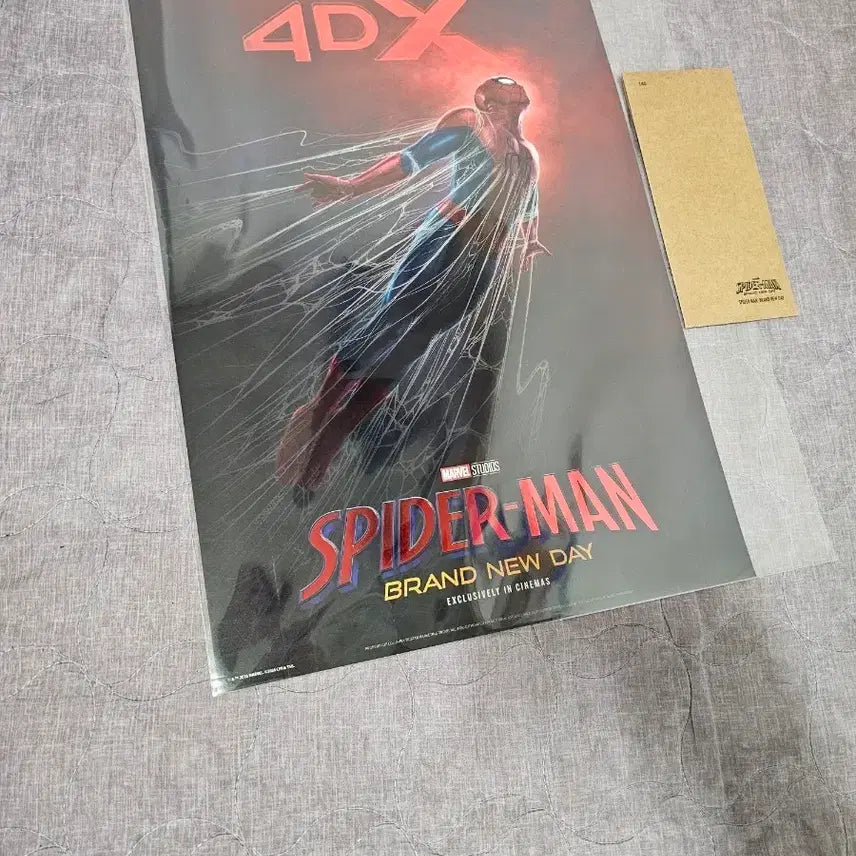 [BUNJANG] Spider-Man: No Way Home 4DX Poster / 스파이더맨 브뉴데 4dx 포스터 + ttt