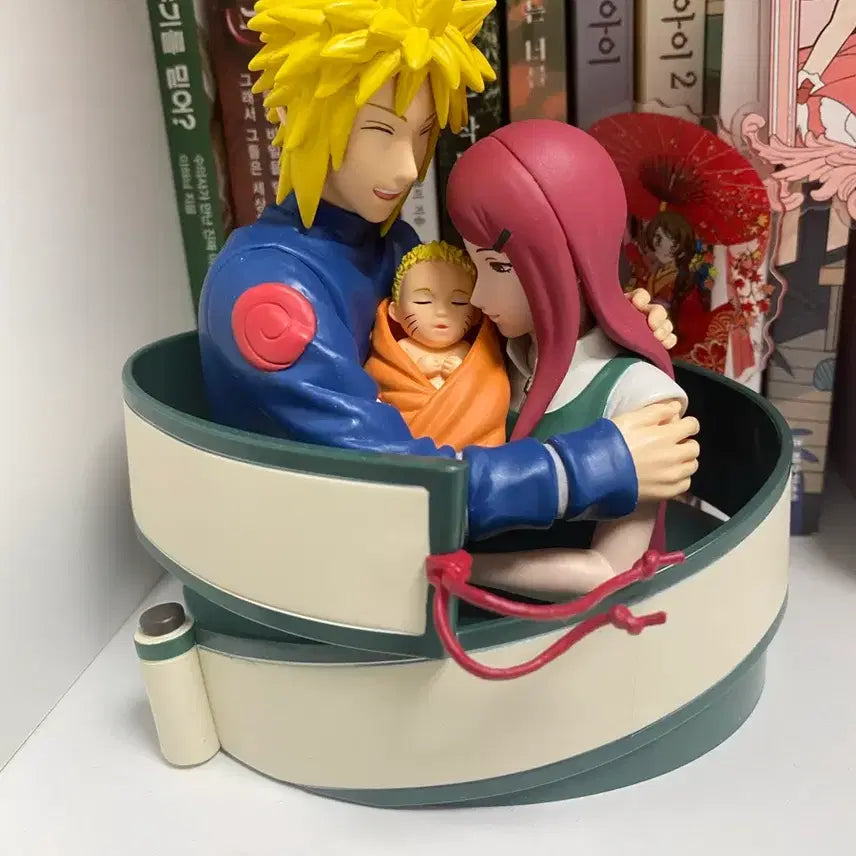 [BUNJANG] Naruto Minato Kushina Family Bonds Figure (Vol. 72) / 나루토 72시리즈 미나토 쿠시나 가족의 유대 피규어