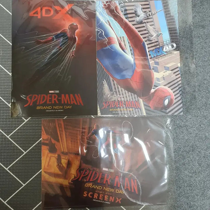 [BUNJANG] Spider-Man A3 Poster 3-Set / 스파이더맨 A3포스터 3종세트